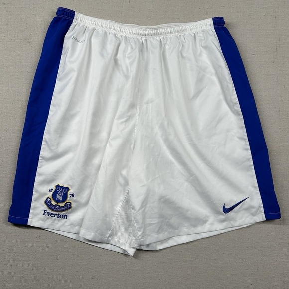 Nike Everton Shorts Mens 3xl Premier League Soccer Patch Crest Linerless England - Picture 1 of 9